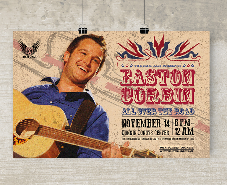 Easton Corbin Poster