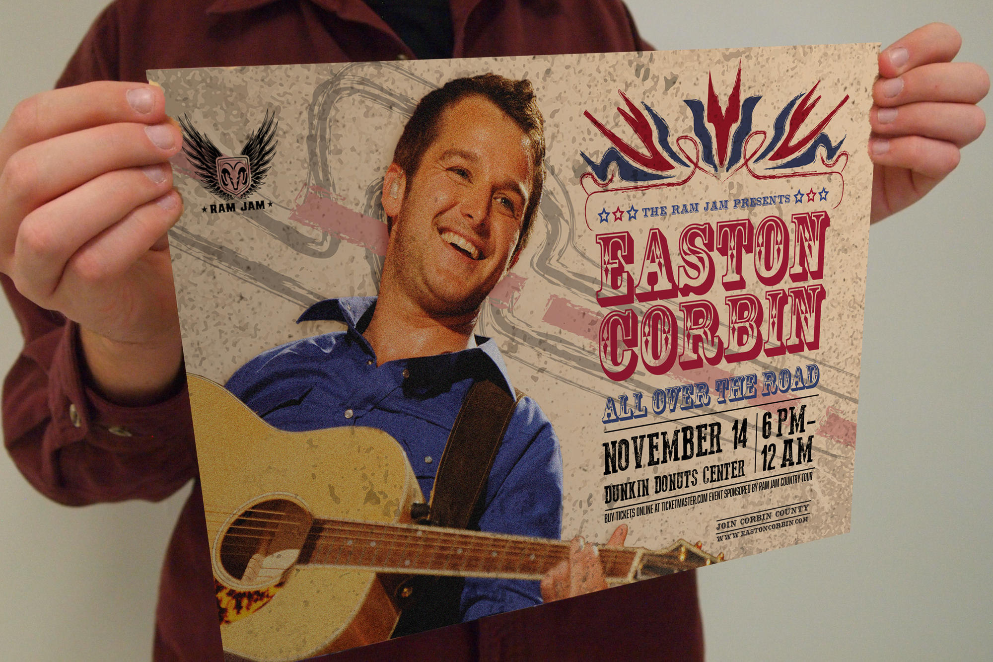 Easton Corbin Poster