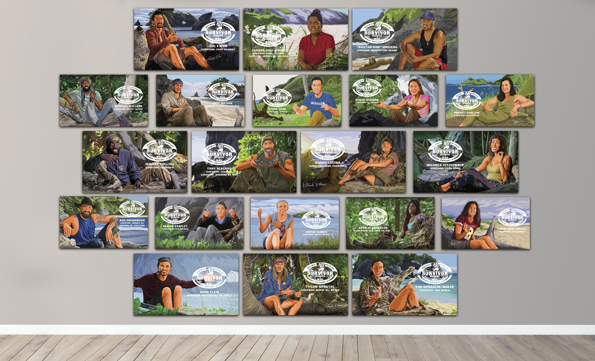 Survivor: Winners at War Prints