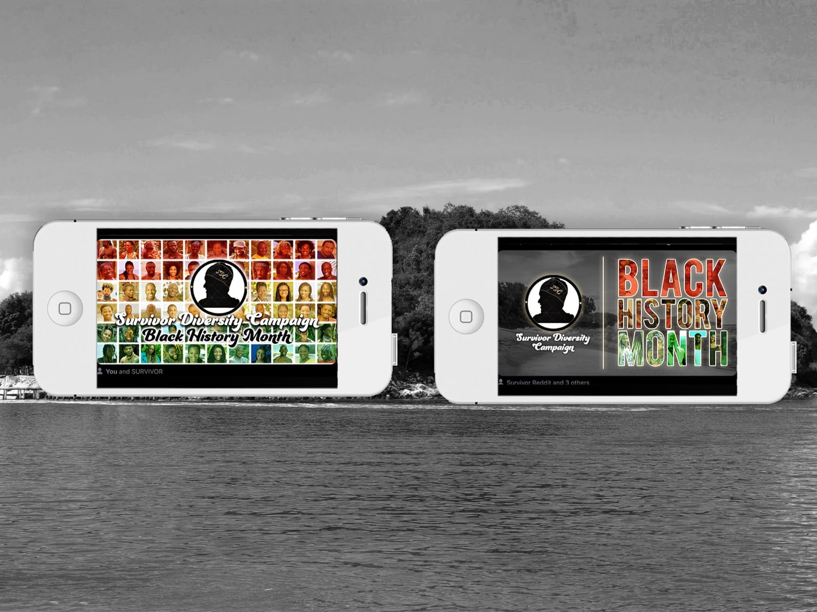 Survivor Diversity Campaign: Black History Month Social Media Posts
