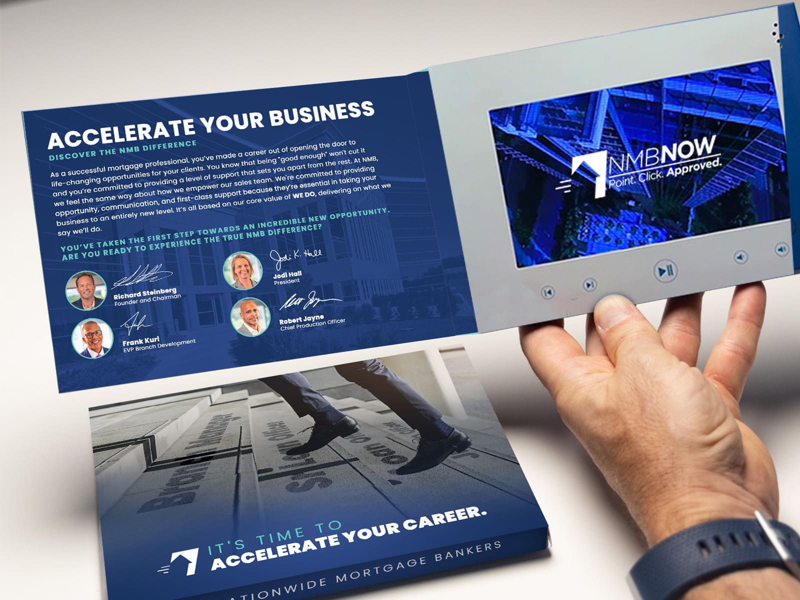 Nationwide Mortgage Bankers: Recruitment Video Card Box