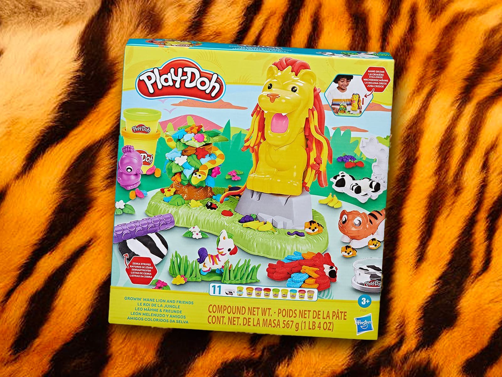 Play-Doh Growin’ Mane Lion and Friends