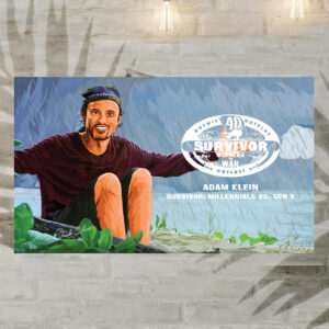 Adam Klein | Survivor Winners at War Canvas