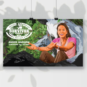 Amber Mariano | Survivor Winners at War Poster