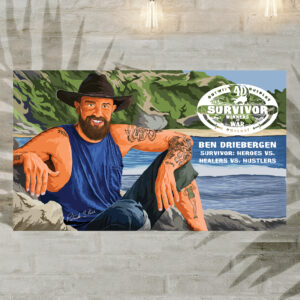 Ben Driebergen | Survivor Winners at War Canvas