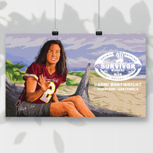 Danni Boatwright | Survivor Winners at War Poster