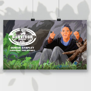 Denise Stapley | Survivor Winners at War Poster