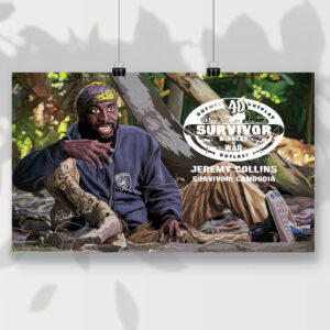 Jeremy Collins | Survivor Winners at War Poster