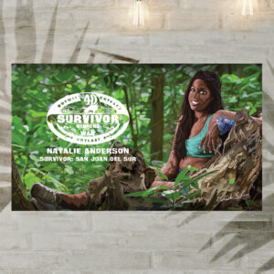 Natalie Anderson | Survivor Winners at War Canvas