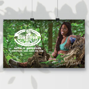 Natalie Anderson | Survivor Winners at War Poster