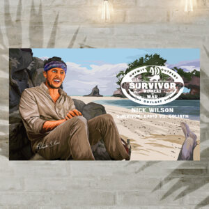 Nick Wilson | Survivor Winners at War Canvas