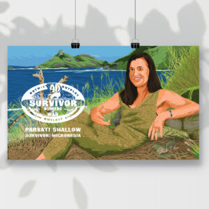 Parvati Shallow | Survivor Winners at War Poster