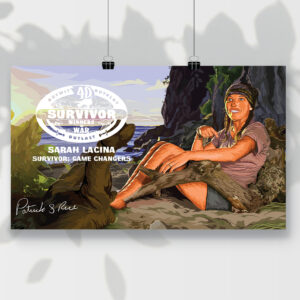Sarah Lacina | Survivor Winners at War Poster