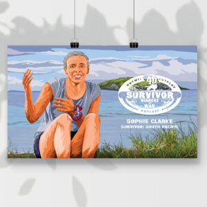 Sophie Clarke | Survivor Winners at War Poster