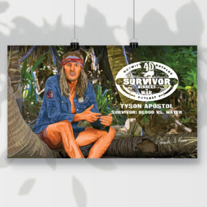 Tyson Apostol | Survivor Winners at War Poster