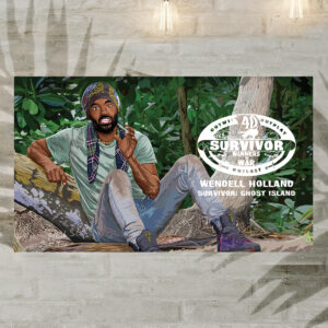 Wendell Holland | Survivor Winners at War Canvas