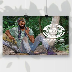 Wendell Holland | Survivor Winners at War Poster