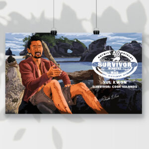 Yul Kwon | Survivor Winners at War Poster