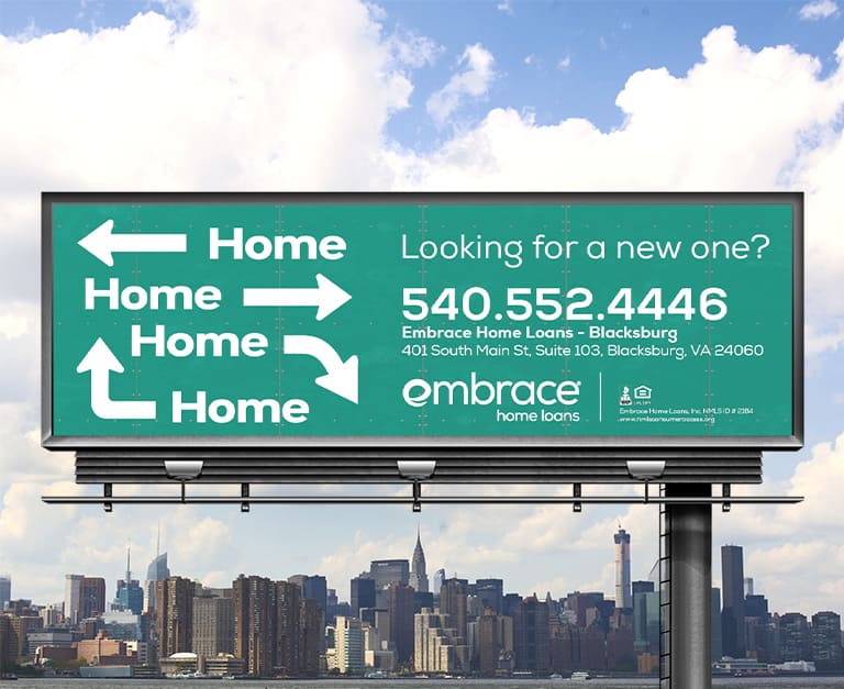 Embrace Home Loans: Branch Billboards